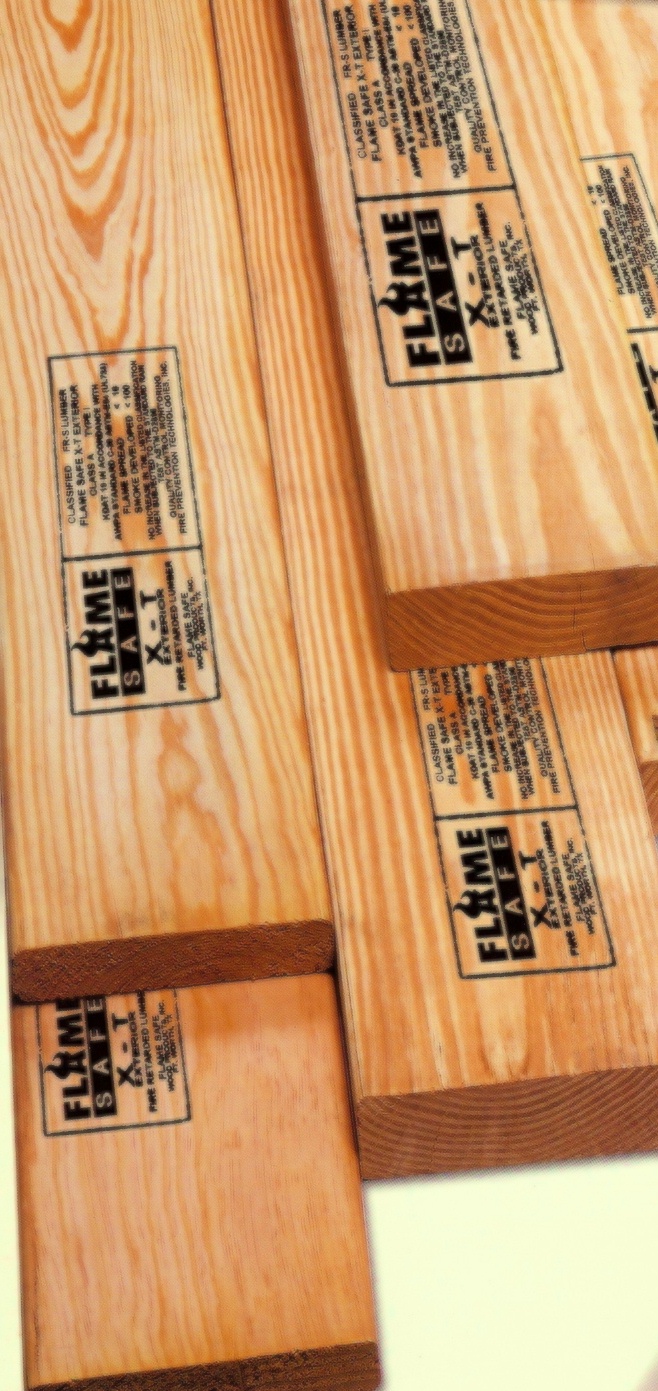lumber with stamp